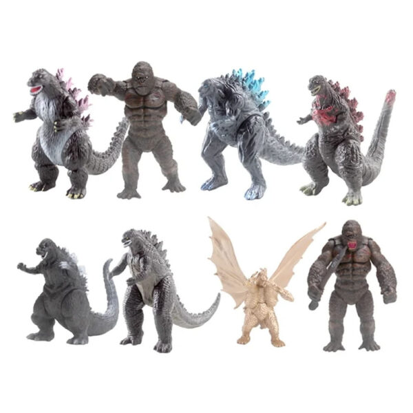 Set de figuras Godzilla