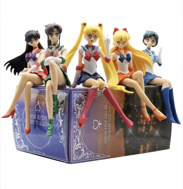 Set 5 Sailor Moon Sentadas