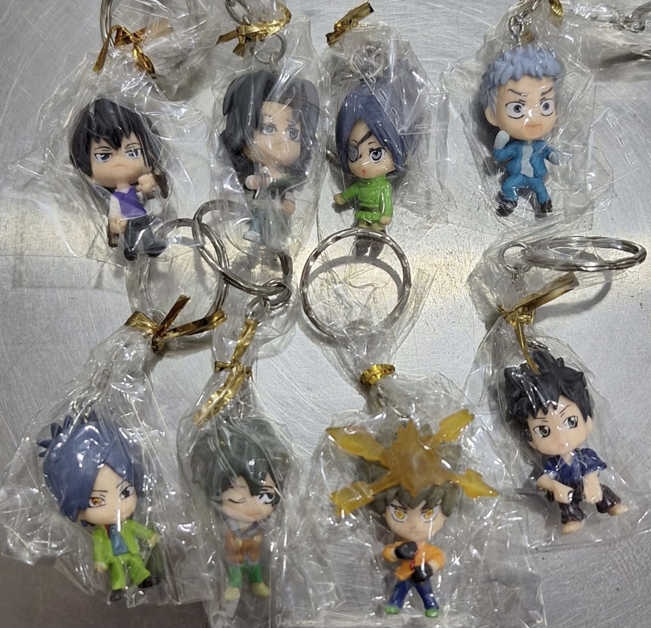 Set 8 Llaveros Hitman Reborn