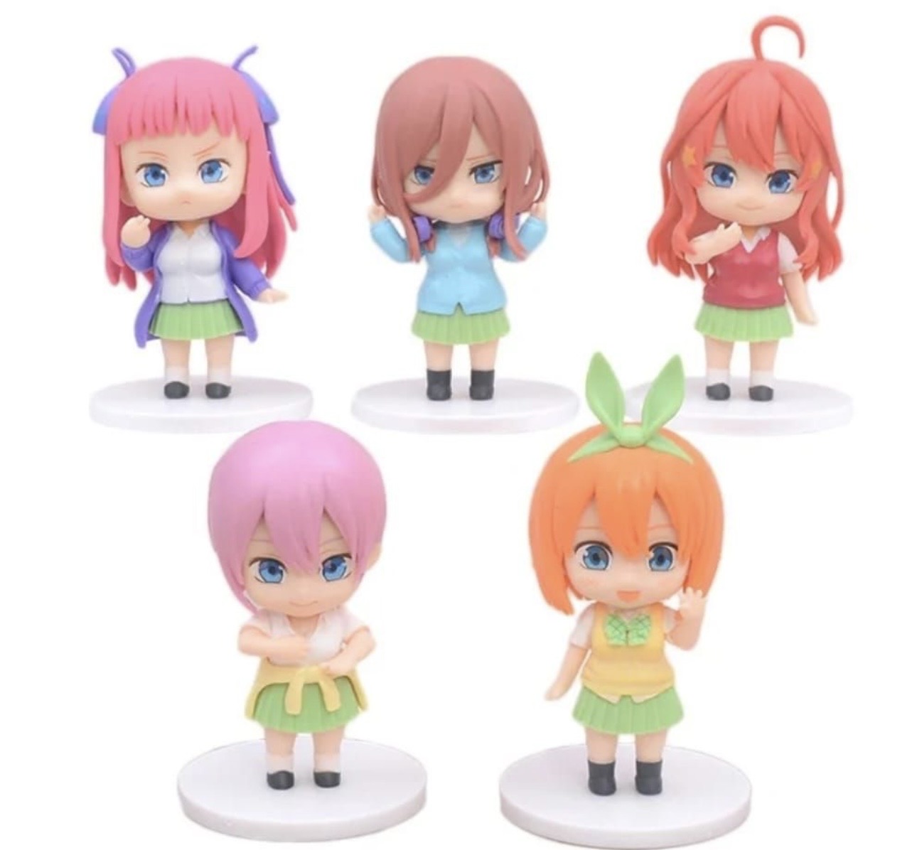 Set 5 Figuras Quintillizas Kids